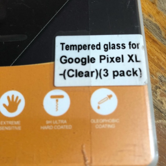 Super Shieldz Google Pixel XL 3 Pack phone screen protectors - Picture 2 of 2